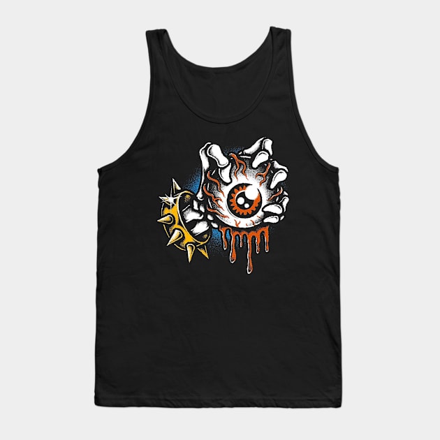 EYEBALL Tank Top by THE HORROR SHOP